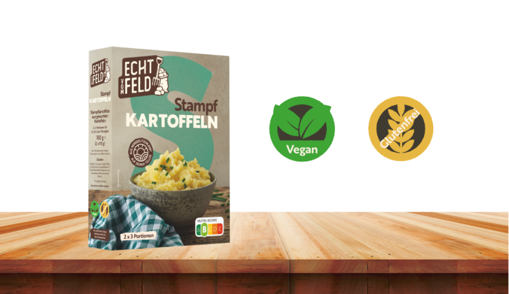 Stampfkartoffeln.